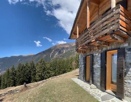 Chalet Baita Delle Favole Di Rosarita Berbenno di Valtellina Экстерьер фото