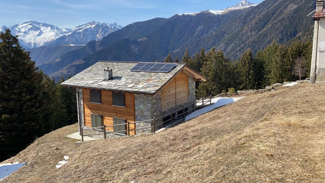 Апартаменты Chalet Baita Delle Favole Di Rosarita Berbenno di Valtellina Экстерьер фото